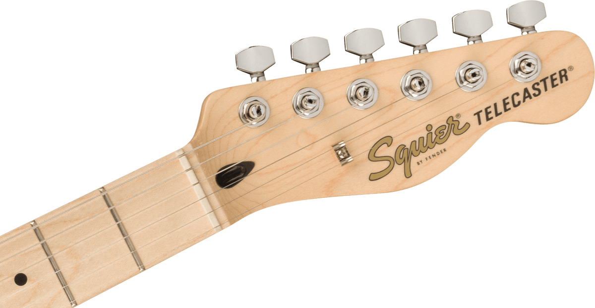 Squier Affinity Series Telecaster, headstock, front