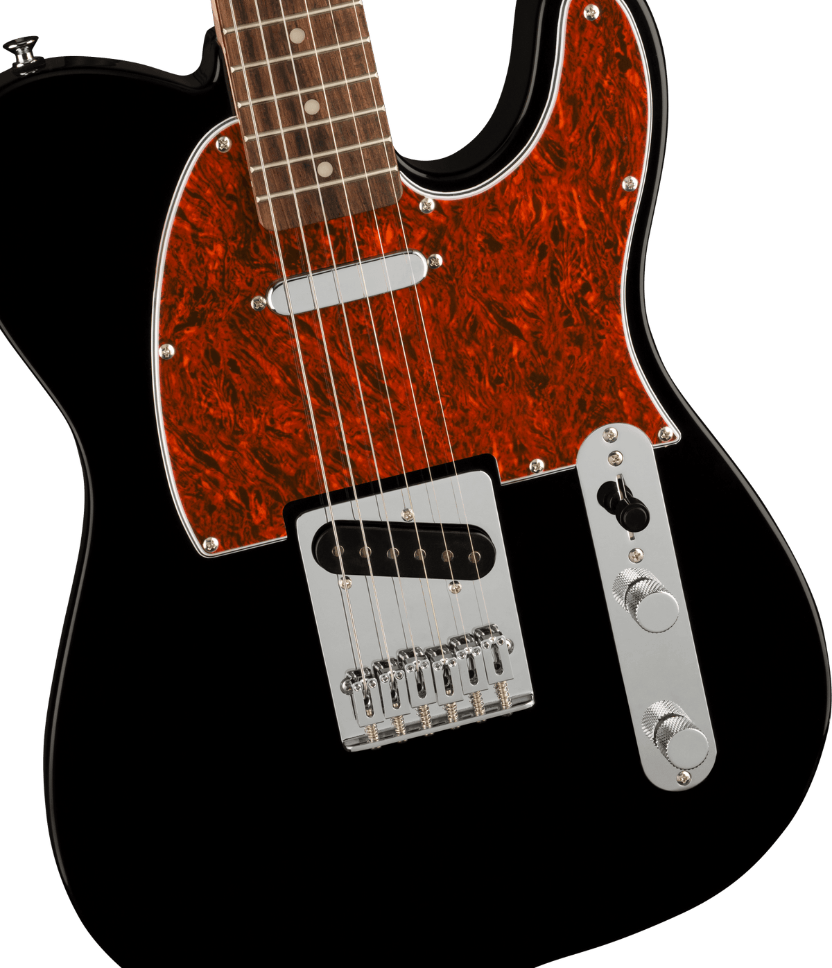 Squier Affinity Series Telecaster, fingerboard detail