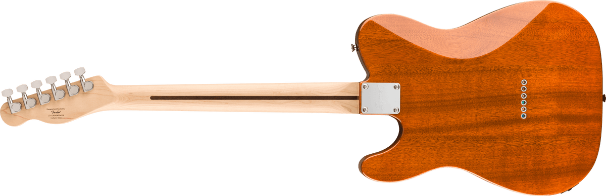 Squier Affinity Series Telecaster FMT SH, back view