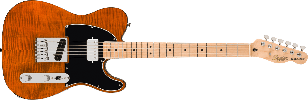 Squier Affinity Series Telecaster FMT SH, front view