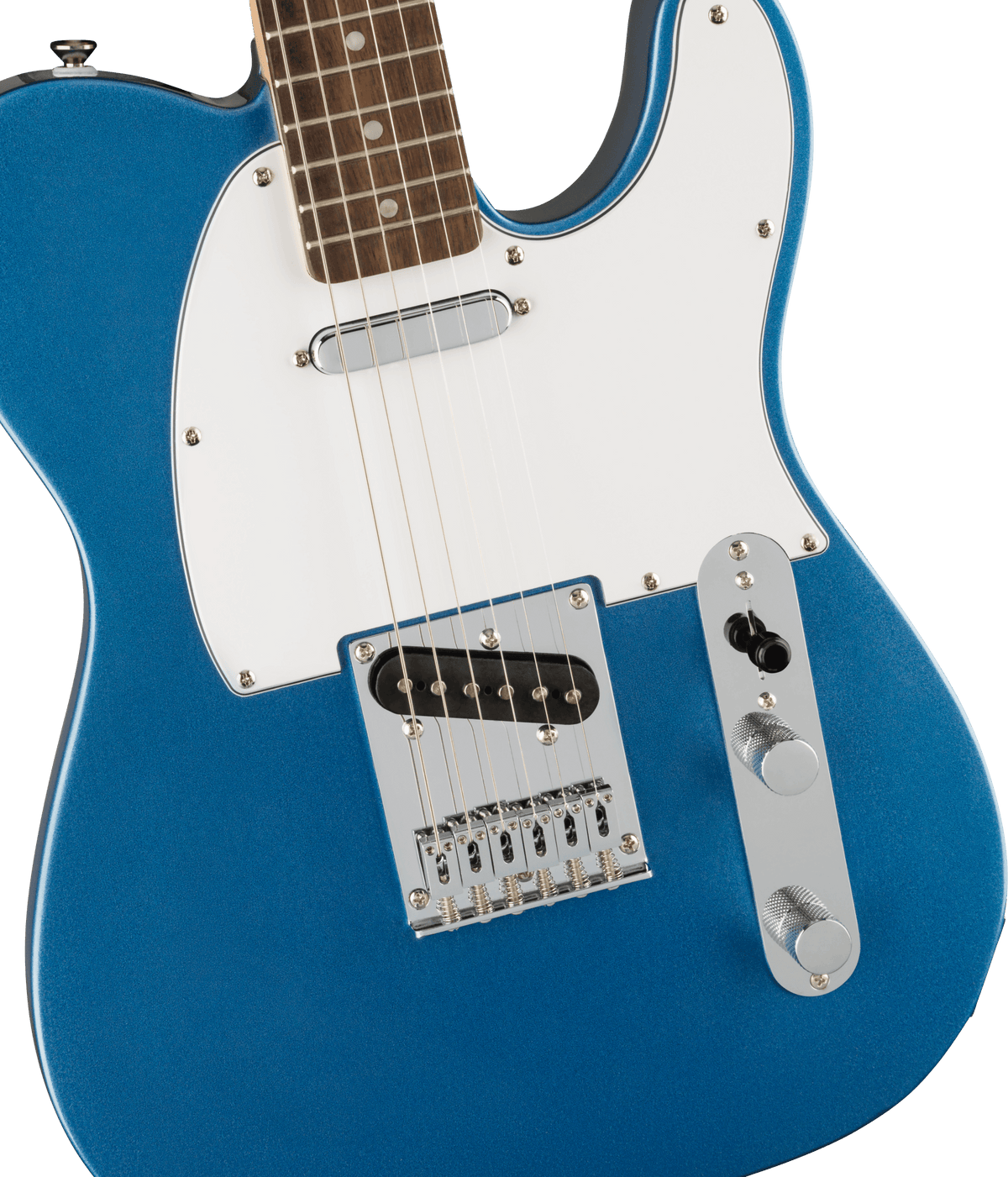 Squier Affinity Series Telecaster, fingerboard detail