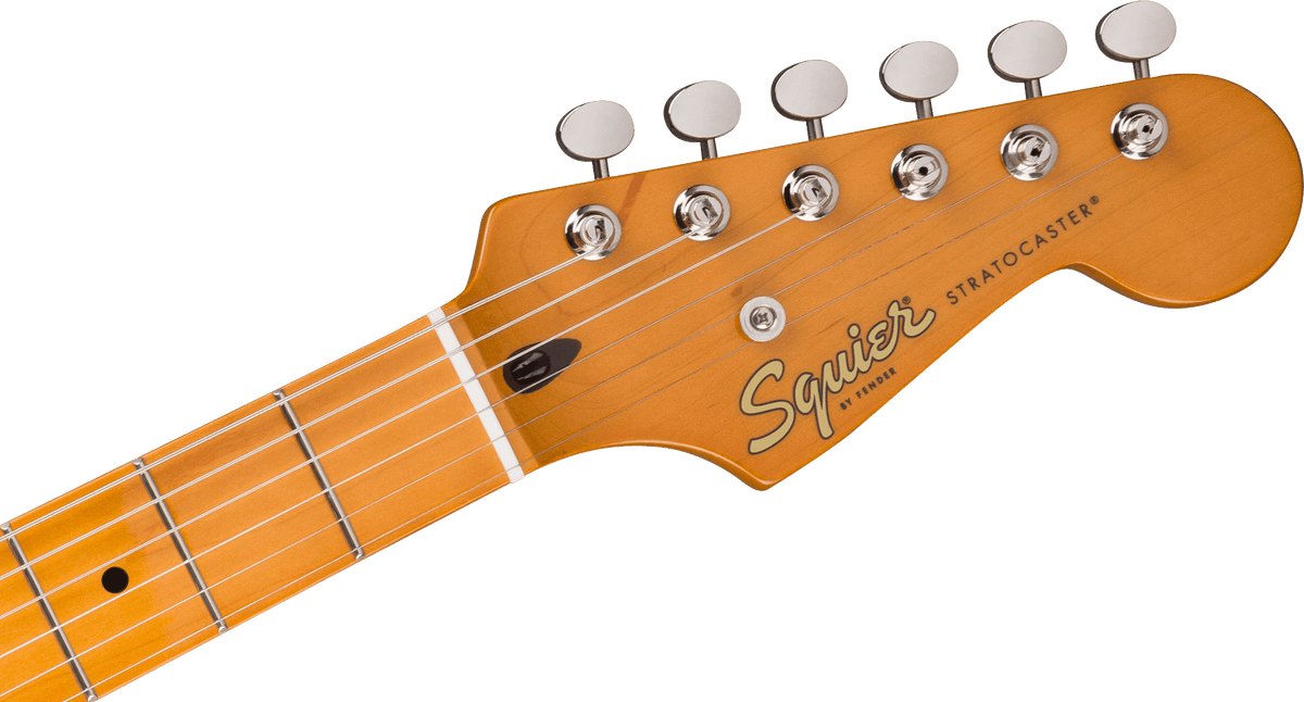 Squier Classic Vibe '50s Stratocaster, headstock, front