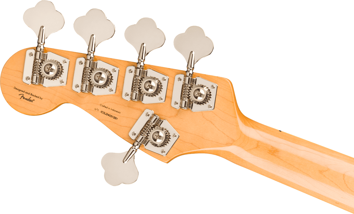 Squier Classic Vibe Active '70s Jazz Bass V, headstock, back