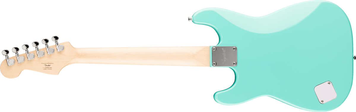 Squier Mini Stratocaster, back view