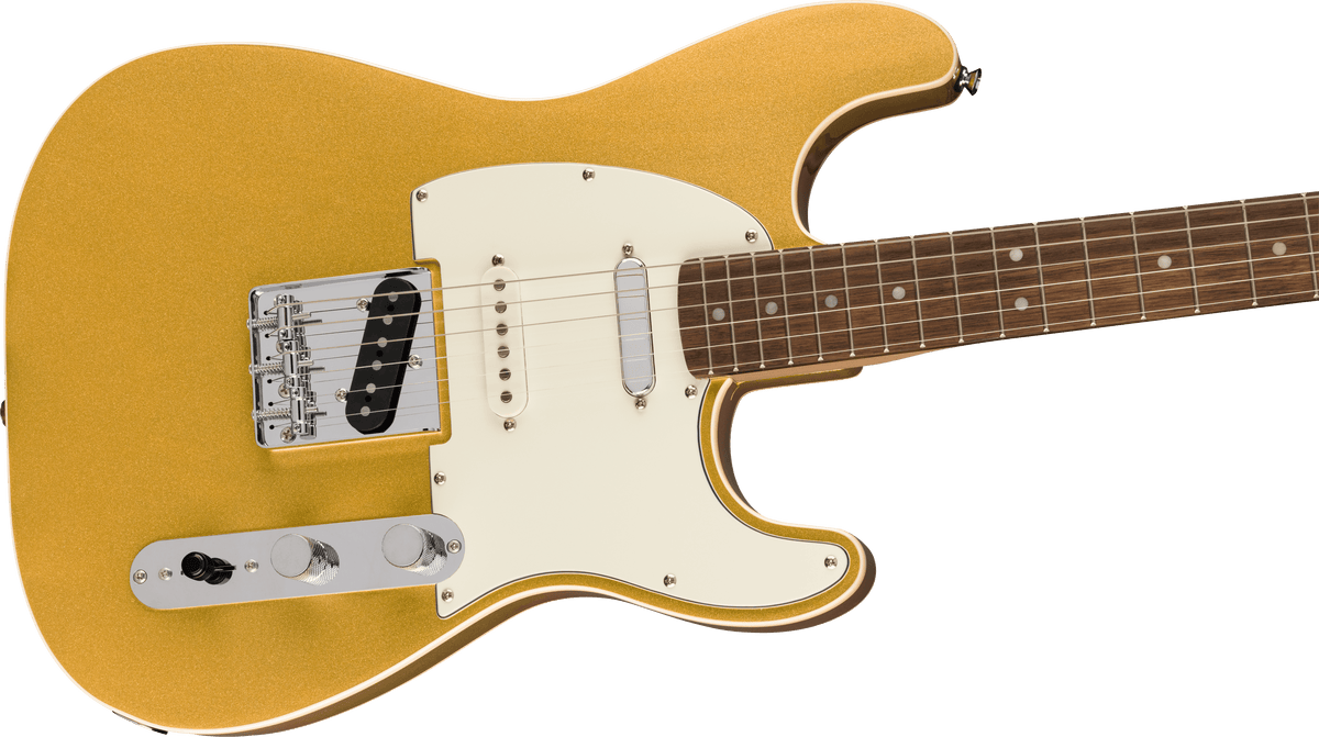 Squier Paranormal Custom Nashville Stratocaster, body detail