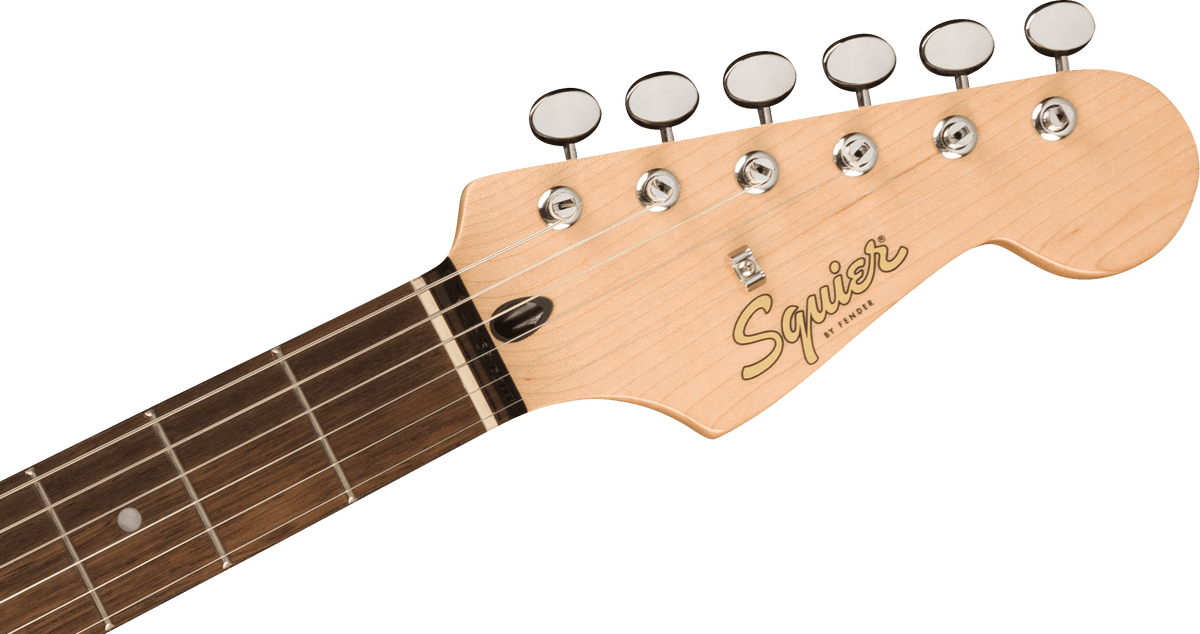 Squier Paranormal Custom Nashville Stratocaster, headstock, front