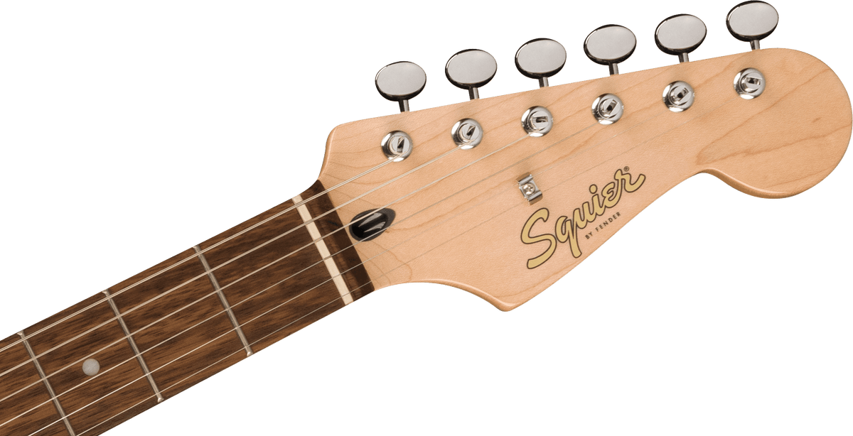 Squier Paranormal Custom Nashville Stratocaster, headstock, front