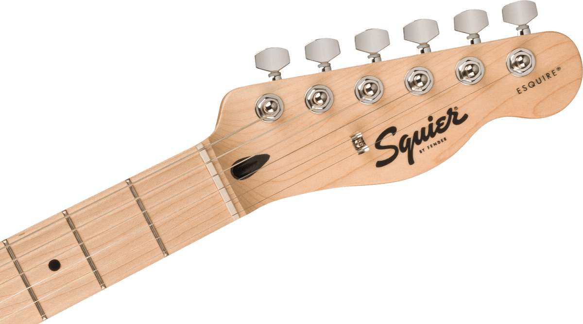 Squier Sonic Esquire H, headstock, front