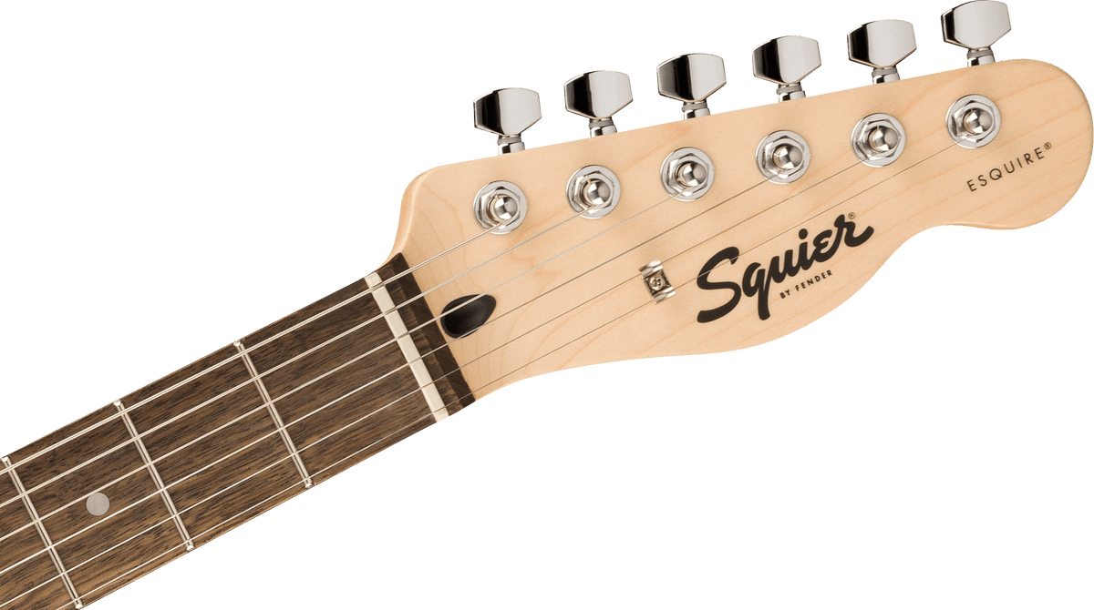Squier Sonic Esquire H, headstock, front