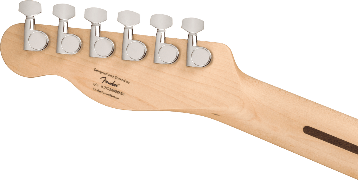 Squier Sonic Esquire H, headstock, back