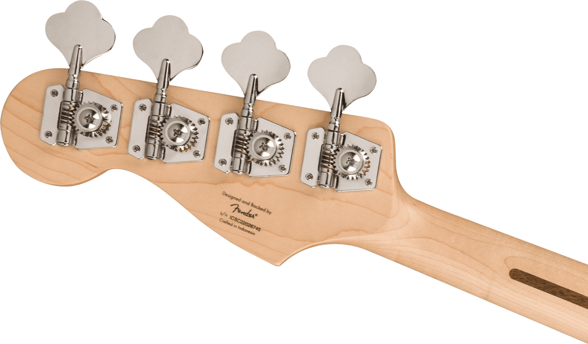 Squier Sonic Precision Bass, headstock, back
