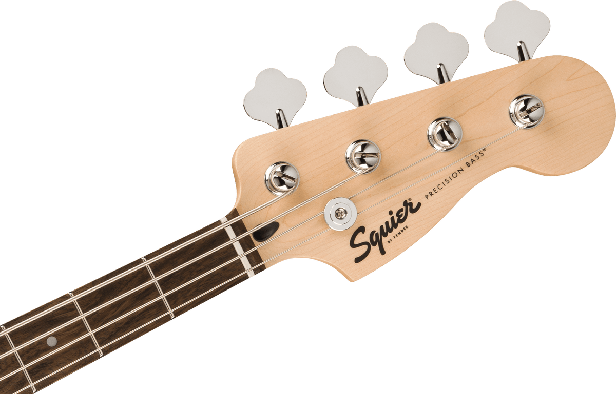 Squier Sonic Precision Bass, headstock, front