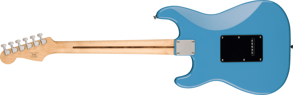 Squier Sonic Stratocaster, back view