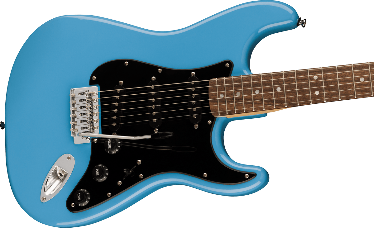 Squier Sonic Stratocaster, body detail