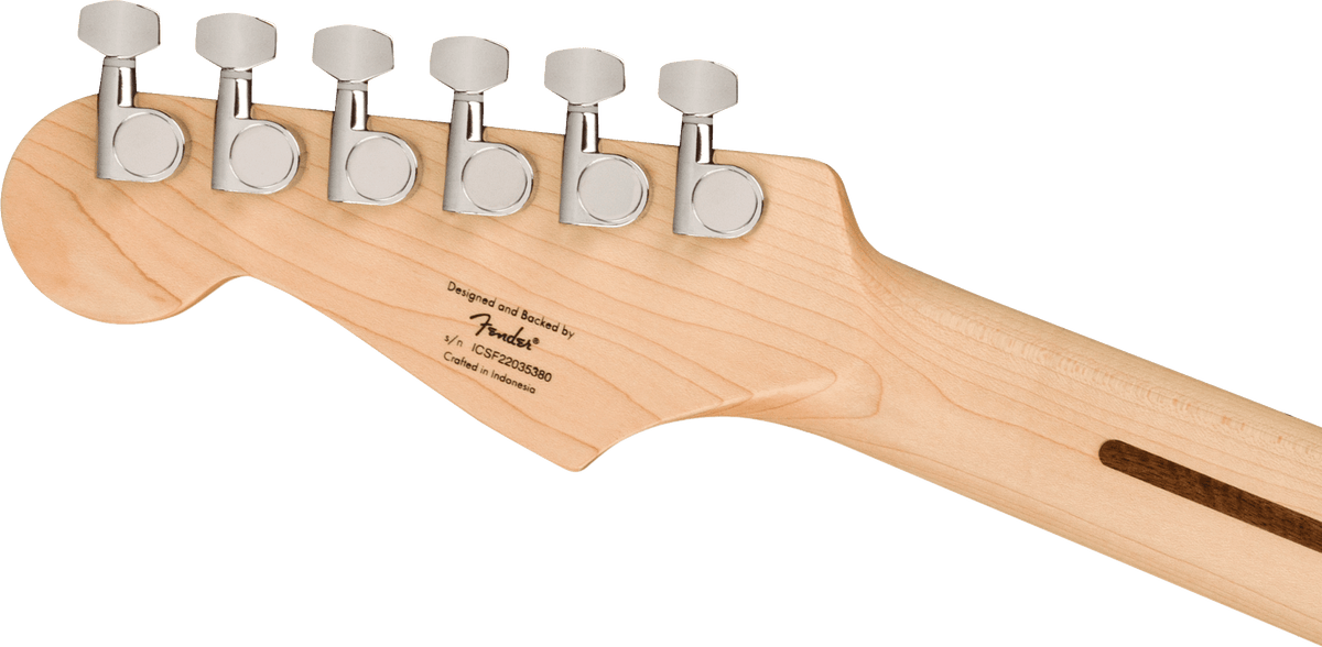Squier Sonic Stratocaster HT, headstock, back