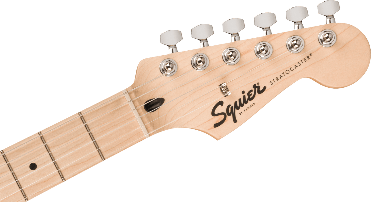 Squier Sonic Stratocaster HT, headstock, front
