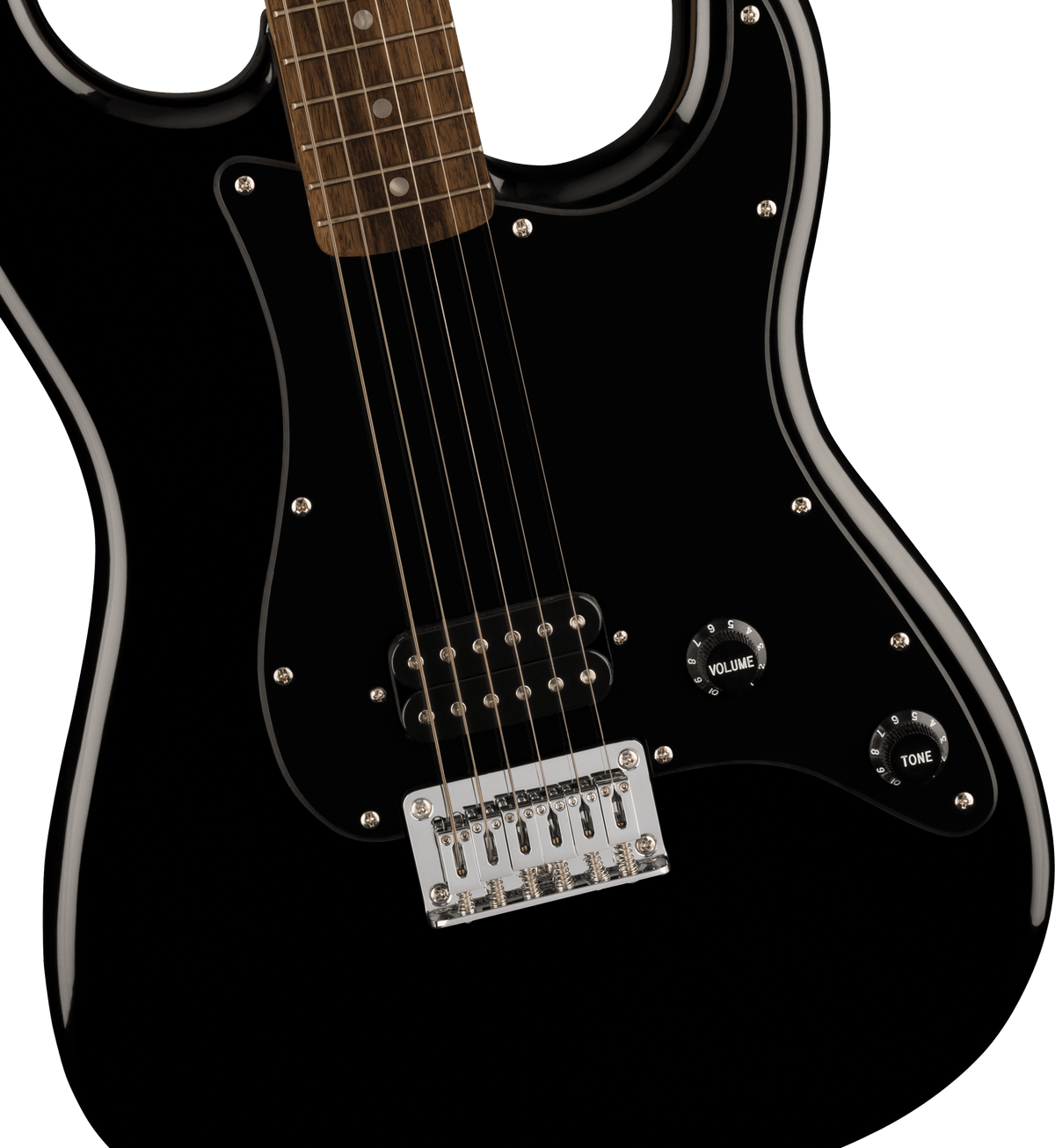 Squier Sonic Stratocaster HT H, fingerboard detail