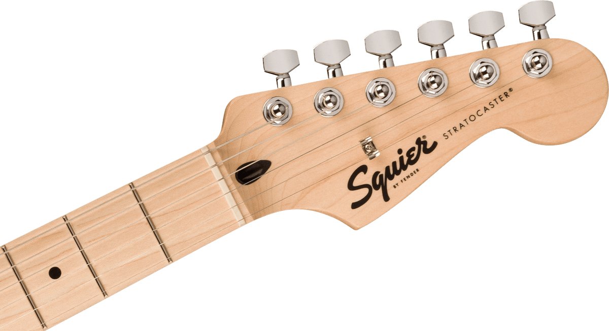 Squier Sonic Stratocaster HT H, headstock, front