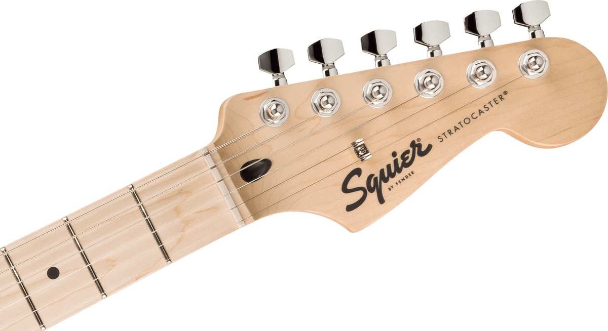Squier Sonic Stratocaster HT H, headstock, front