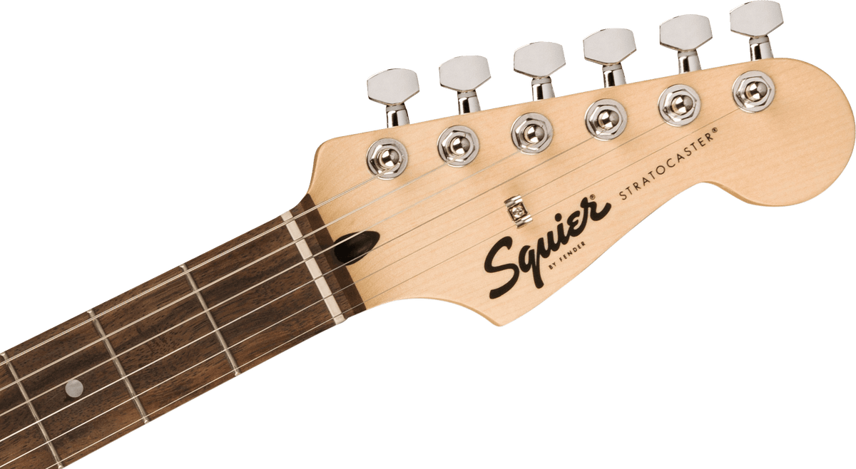 Squier Sonic Stratocaster HT, headstock, front
