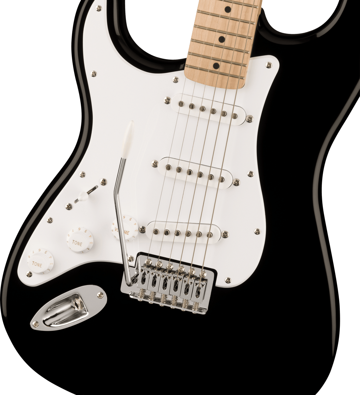 Squier Sonic Stratocaster Left-Handed, fingerboard detail
