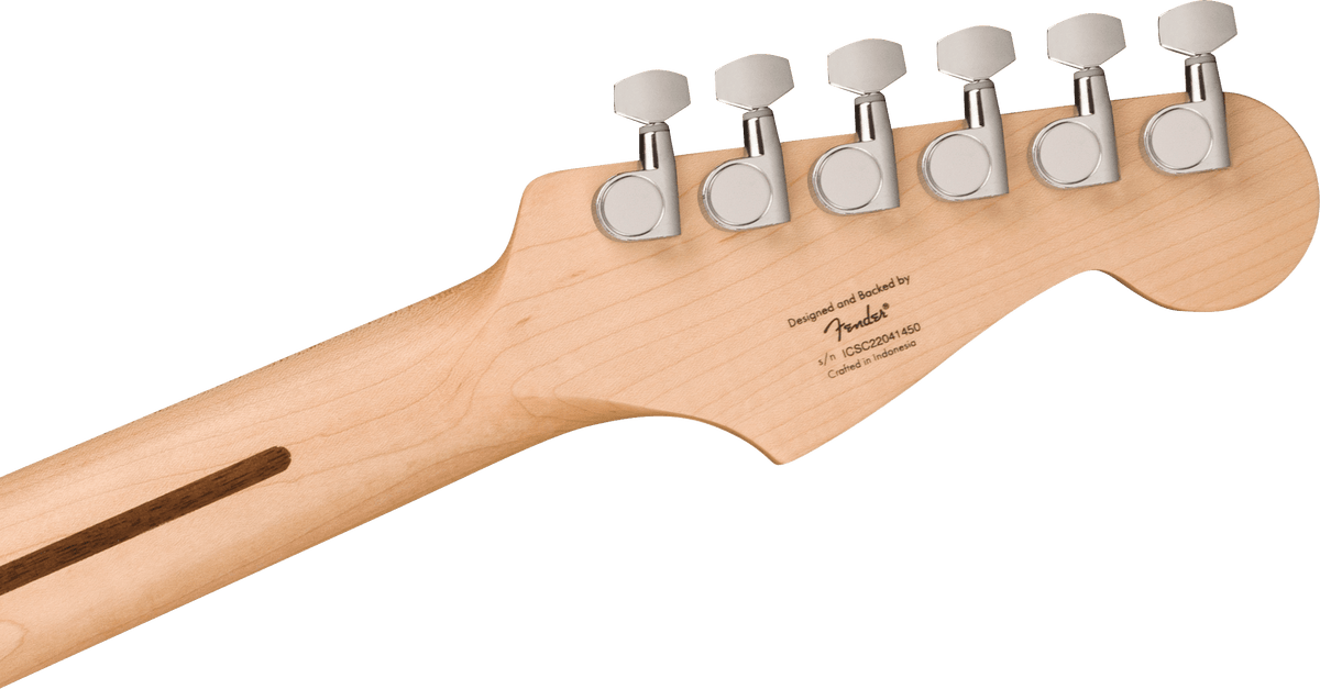 Squier Sonic Stratocaster Left-Handed, headstock, back