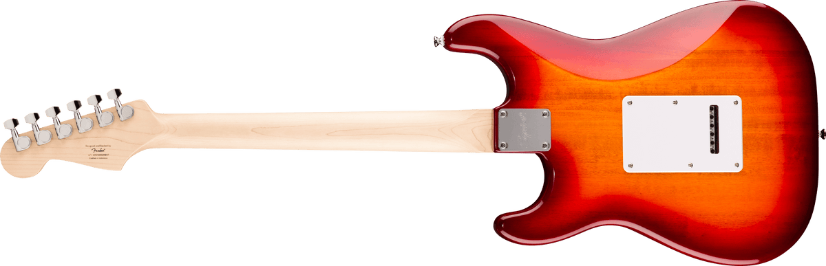 Squier Sonic Stratocaster, back view