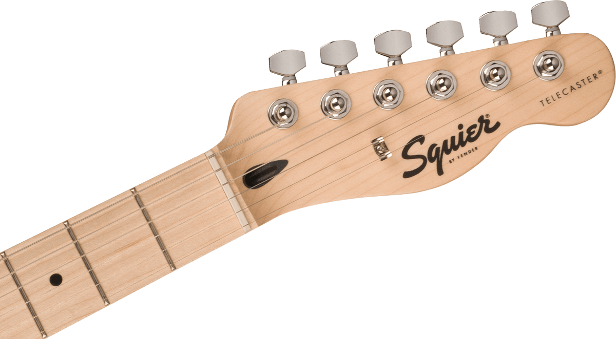 Squier Sonic Telecaster, headstock, front