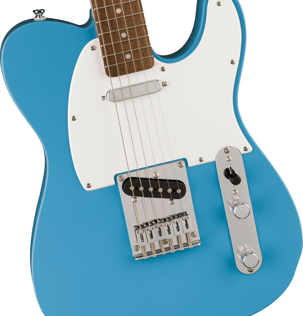 Squier Sonic Telecaster, fingerboard detail