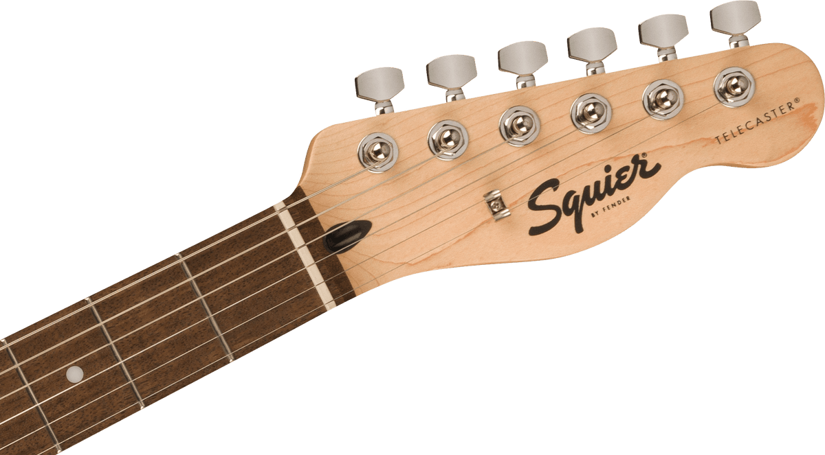 Squier Sonic Telecaster, headstock, front