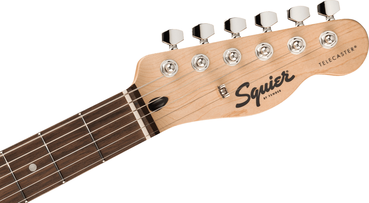 Squier Sonic Telecaster, headstock, front