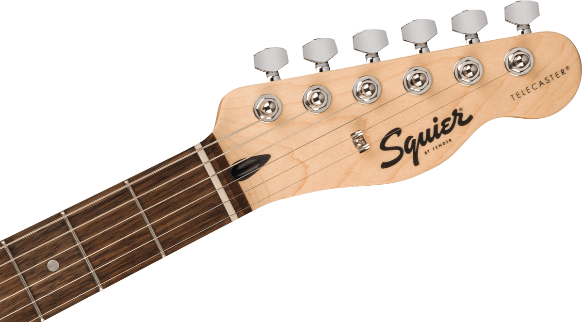 Squier Sonic Telecaster, headstock, front