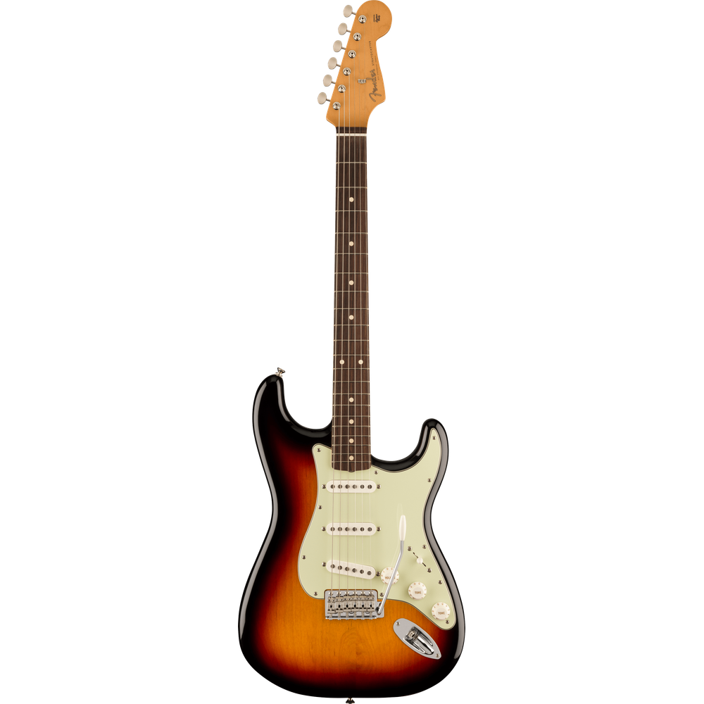 Vintera® II '60s Stratocaster 3-Colour Sunburst Slab Rosewood Alder front