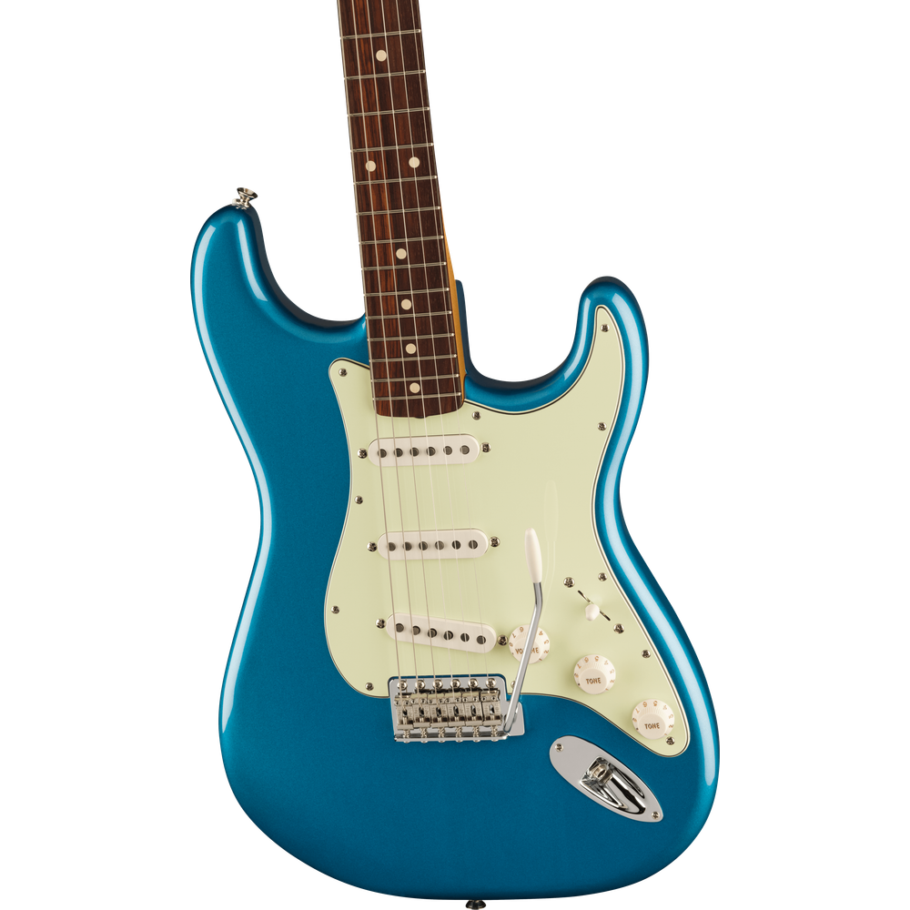 Vintera® II '60s Stratocaster Lake Placid Blue Slab Rosewood Alder body