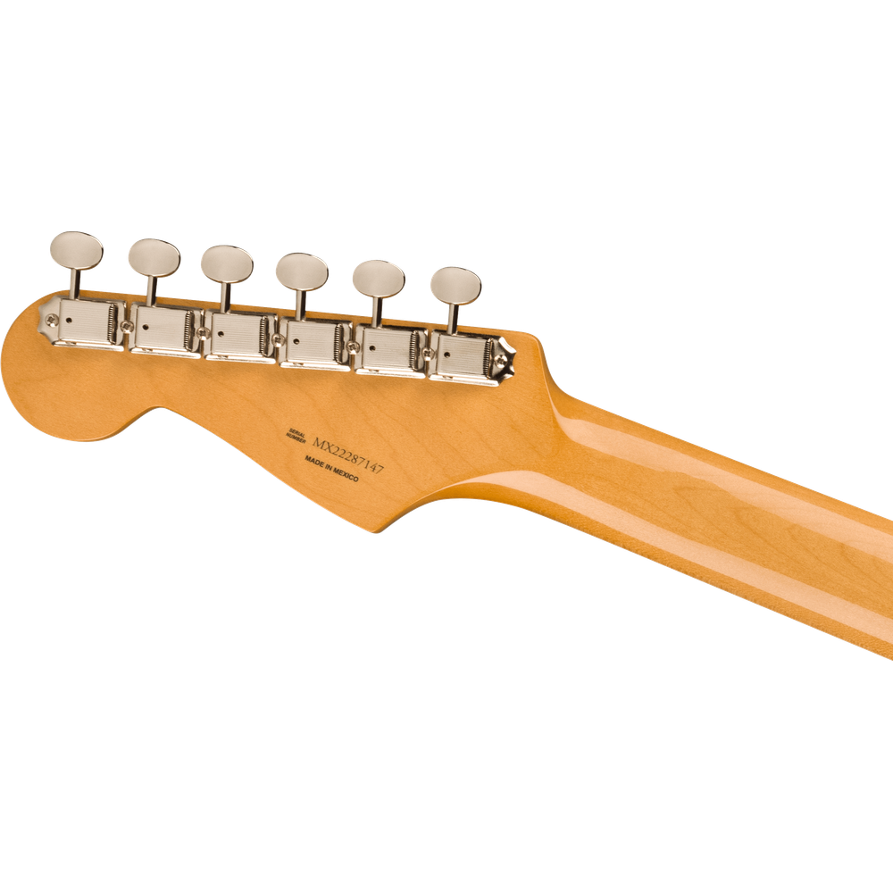 Vintera® II '60s Stratocaster Lake Placid Blue Slab Rosewood Alder headstock back