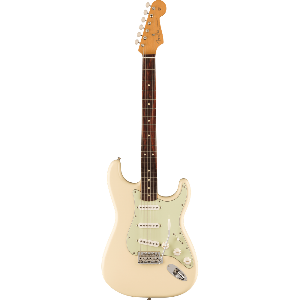 Vintera® II '60s Stratocaster Olympic White Slab Rosewood Alder front