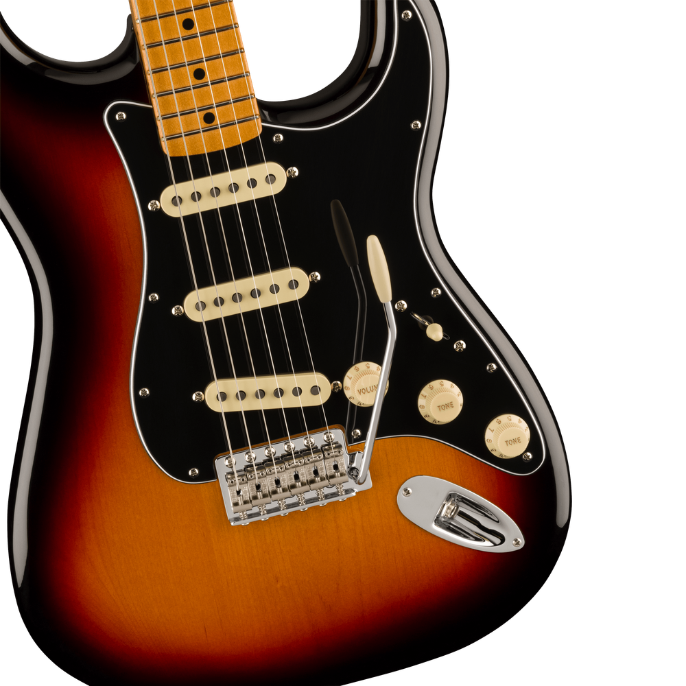 Vintera® II '70s Stratocaster 3-Colour Sunburst Maple Alder fingerboard