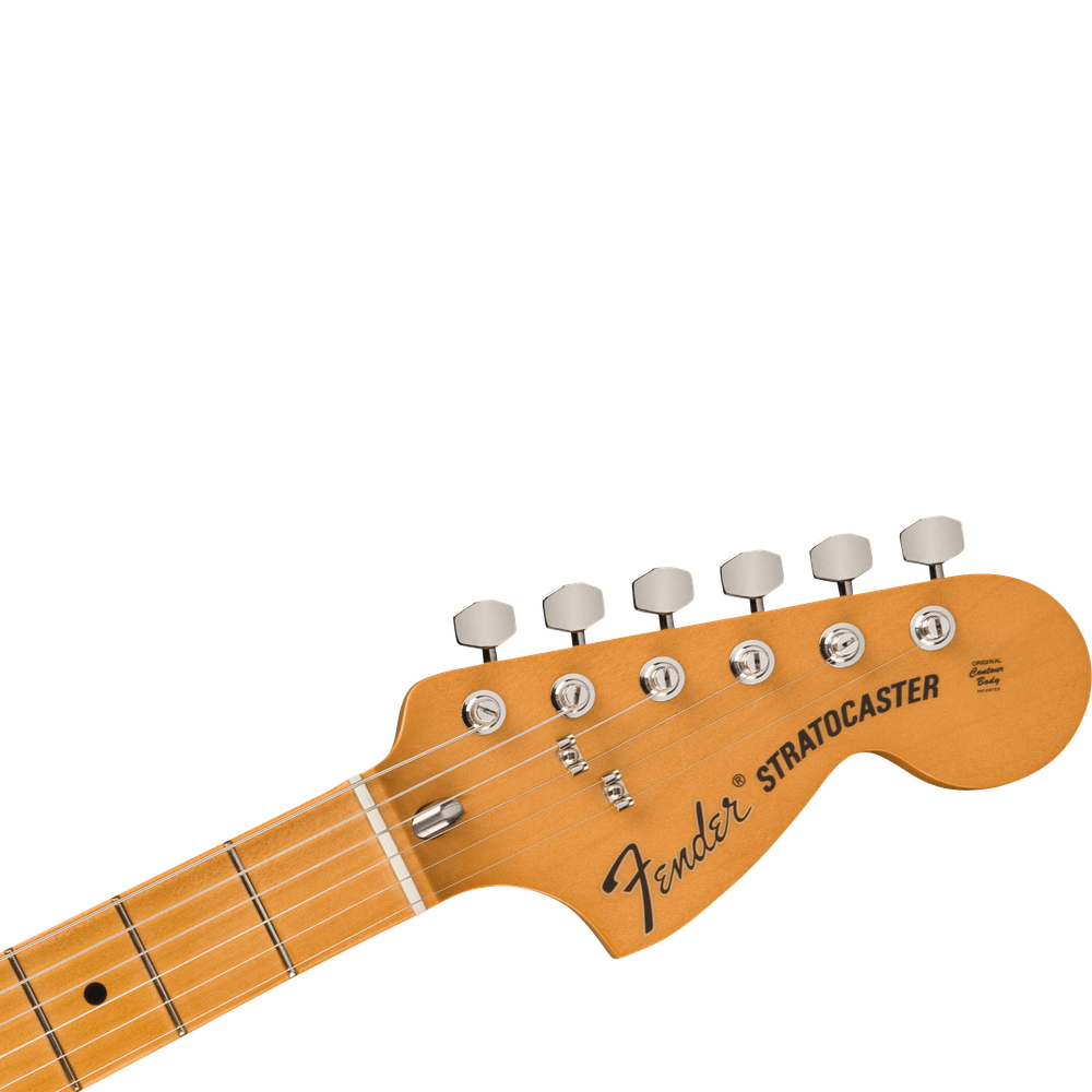 Vintera® II '70s Stratocaster 3-Colour Sunburst Maple Alder headstock front