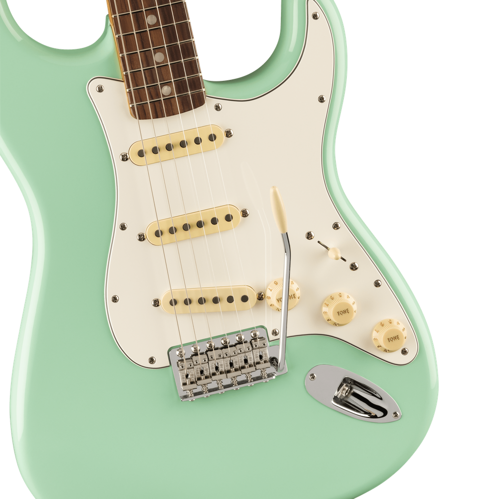 Vintera® II '70s Stratocaster Surf Green Slab Rosewood Alder fingerboard