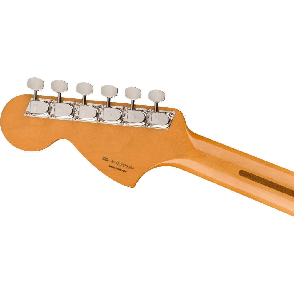Vintera® II '70s Stratocaster Surf Green Slab Rosewood Alder headstock back