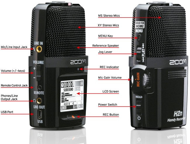 ZOOM H2n Handy Recorder