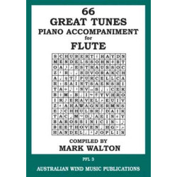 66 Great Tunes Flute Piano Accompaniment