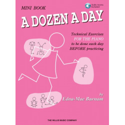 A Dozen A Day Book Mini Burnam OLA