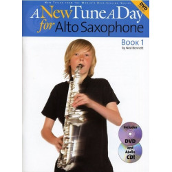 A New Tune A Day for Alto Saxophone Book 1 with CD and DVD