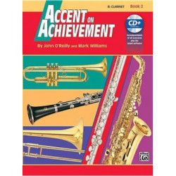 Accent on Achievement Bk 2 Bb Clarinet BCD