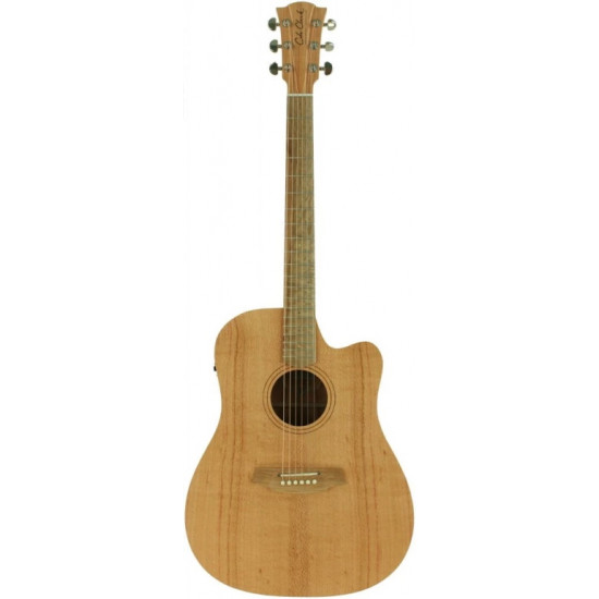 Cole Clark Fat Lady 1 CCFL1EC-SSO Acoustic Electric Guitar with Gigbag Southern Silky Oak