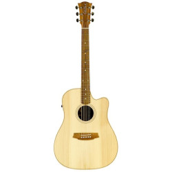 Cole Clark CCFL2EC-BBR Bunya Blackwood Acoustic Guitar with Rosewood Fingerboard 