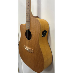 Cole Clark Fat Lady 1 CCFL1EC-LH-SSO Acoustic Electric Guitar with Gigbag Southern Silky Oak