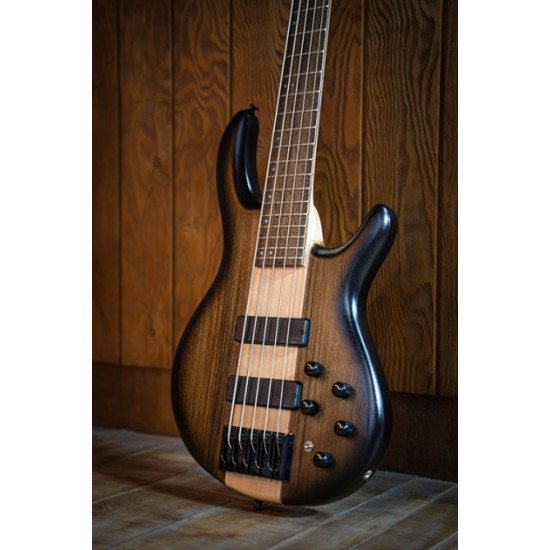 Cort Bass Electric 5 String C5 Plus OVMH ABB Antique Brown Burst