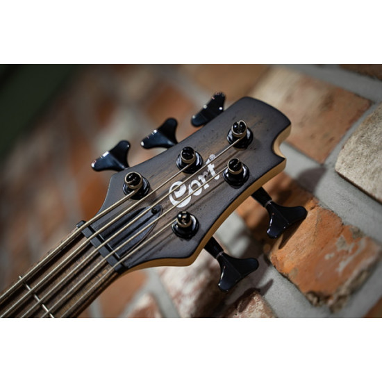 Cort Bass Electric 5 String C5 Plus OVMH ABB Antique Brown Burst